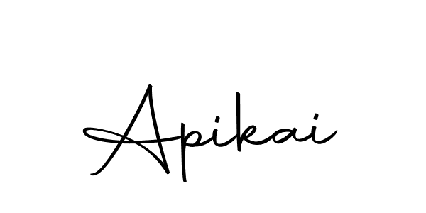 You should practise on your own different ways (Autography-DOLnW) to write your name (Apikai) in signature. don't let someone else do it for you. Apikai signature style 10 images and pictures png