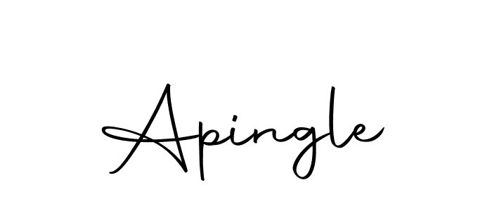 Here are the top 10 professional signature styles for the name Apingle. These are the best autograph styles you can use for your name. Apingle signature style 10 images and pictures png