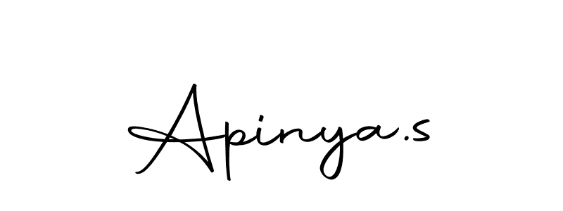 You can use this online signature creator to create a handwritten signature for the name Apinya.s. This is the best online autograph maker. Apinya.s signature style 10 images and pictures png