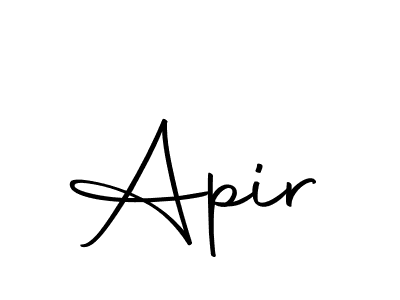 Design your own signature with our free online signature maker. With this signature software, you can create a handwritten (Autography-DOLnW) signature for name Apir. Apir signature style 10 images and pictures png
