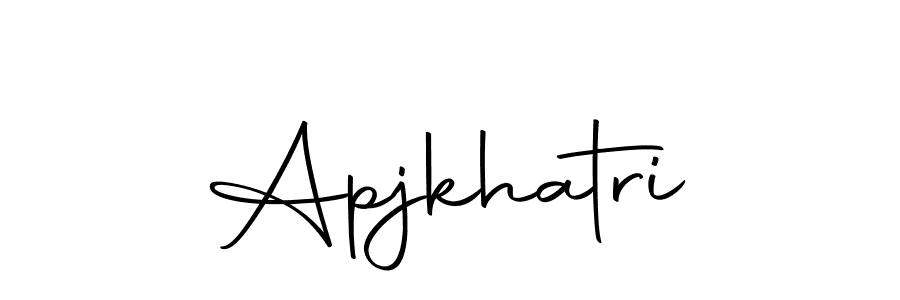 Apjkhatri stylish signature style. Best Handwritten Sign (Autography-DOLnW) for my name. Handwritten Signature Collection Ideas for my name Apjkhatri. Apjkhatri signature style 10 images and pictures png