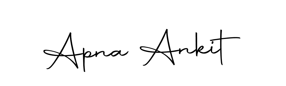 Make a beautiful signature design for name Apna Ankit. With this signature (Autography-DOLnW) style, you can create a handwritten signature for free. Apna Ankit signature style 10 images and pictures png