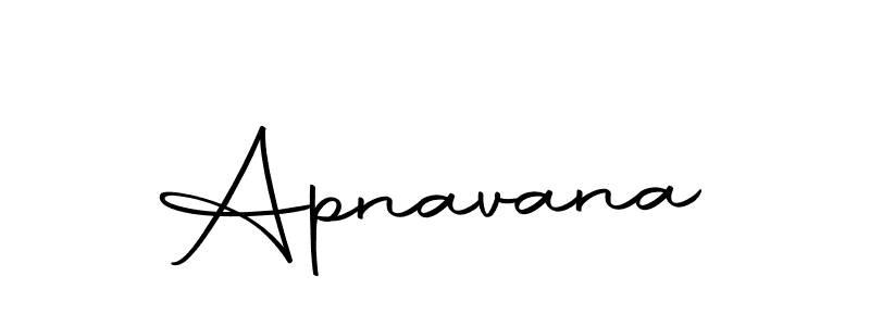 Design your own signature with our free online signature maker. With this signature software, you can create a handwritten (Autography-DOLnW) signature for name Apnavana. Apnavana signature style 10 images and pictures png