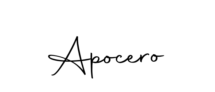 The best way (Autography-DOLnW) to make a short signature is to pick only two or three words in your name. The name Apocero include a total of six letters. For converting this name. Apocero signature style 10 images and pictures png