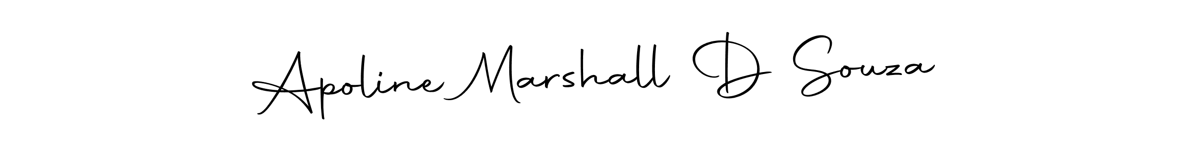You should practise on your own different ways (Autography-DOLnW) to write your name (Apoline Marshall D Souza) in signature. don't let someone else do it for you. Apoline Marshall D Souza signature style 10 images and pictures png