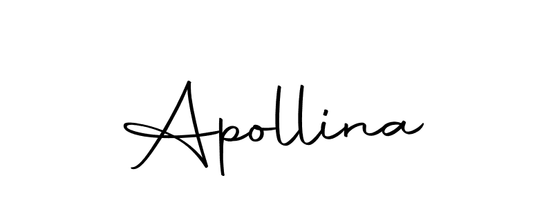 Make a beautiful signature design for name Apollina. With this signature (Autography-DOLnW) style, you can create a handwritten signature for free. Apollina signature style 10 images and pictures png