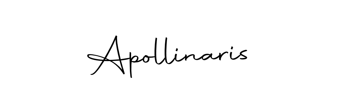 Create a beautiful signature design for name Apollinaris. With this signature (Autography-DOLnW) fonts, you can make a handwritten signature for free. Apollinaris signature style 10 images and pictures png