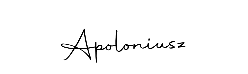 It looks lik you need a new signature style for name Apoloniusz. Design unique handwritten (Autography-DOLnW) signature with our free signature maker in just a few clicks. Apoloniusz signature style 10 images and pictures png