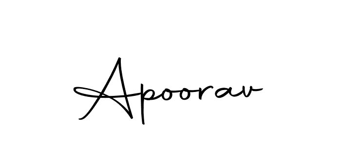 You can use this online signature creator to create a handwritten signature for the name Apoorav. This is the best online autograph maker. Apoorav signature style 10 images and pictures png