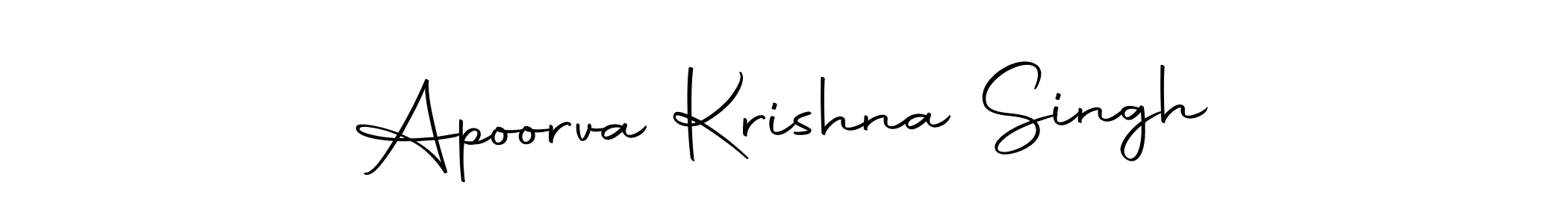 Once you've used our free online signature maker to create your best signature Autography-DOLnW style, it's time to enjoy all of the benefits that Apoorva Krishna Singh name signing documents. Apoorva Krishna Singh signature style 10 images and pictures png