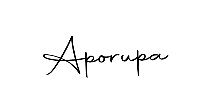 Aporupa stylish signature style. Best Handwritten Sign (Autography-DOLnW) for my name. Handwritten Signature Collection Ideas for my name Aporupa. Aporupa signature style 10 images and pictures png