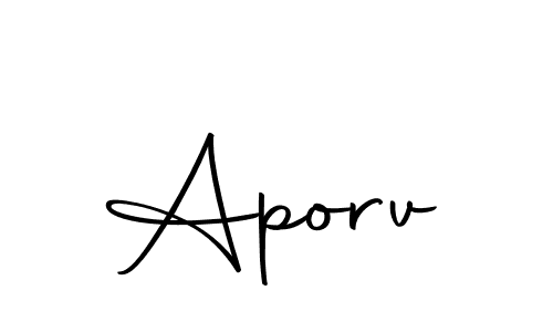 Create a beautiful signature design for name Aporv. With this signature (Autography-DOLnW) fonts, you can make a handwritten signature for free. Aporv signature style 10 images and pictures png