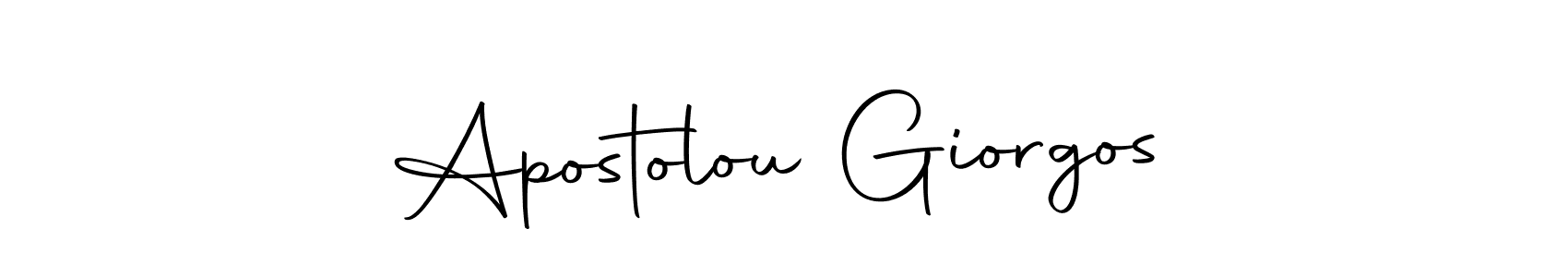 It looks lik you need a new signature style for name Apostolou Giorgos. Design unique handwritten (Autography-DOLnW) signature with our free signature maker in just a few clicks. Apostolou Giorgos signature style 10 images and pictures png