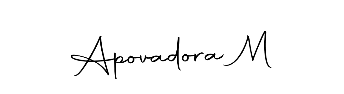 Also You can easily find your signature by using the search form. We will create Apovadora M name handwritten signature images for you free of cost using Autography-DOLnW sign style. Apovadora M signature style 10 images and pictures png