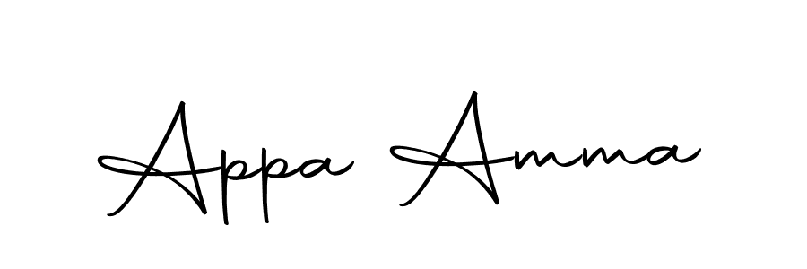 Also we have Appa Amma name is the best signature style. Create professional handwritten signature collection using Autography-DOLnW autograph style. Appa Amma signature style 10 images and pictures png