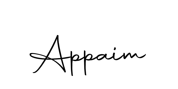 Appaim stylish signature style. Best Handwritten Sign (Autography-DOLnW) for my name. Handwritten Signature Collection Ideas for my name Appaim. Appaim signature style 10 images and pictures png