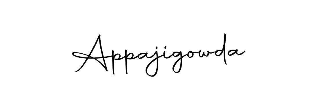 Make a beautiful signature design for name Appajigowda. With this signature (Autography-DOLnW) style, you can create a handwritten signature for free. Appajigowda signature style 10 images and pictures png