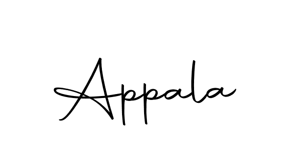 The best way (Autography-DOLnW) to make a short signature is to pick only two or three words in your name. The name Appala include a total of six letters. For converting this name. Appala signature style 10 images and pictures png