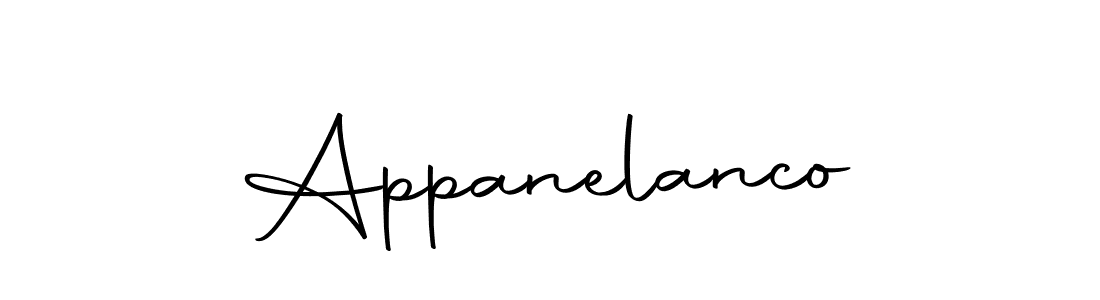How to Draw Appanelanco signature style? Autography-DOLnW is a latest design signature styles for name Appanelanco. Appanelanco signature style 10 images and pictures png