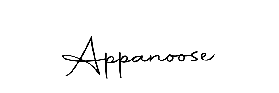 Create a beautiful signature design for name Appanoose. With this signature (Autography-DOLnW) fonts, you can make a handwritten signature for free. Appanoose signature style 10 images and pictures png