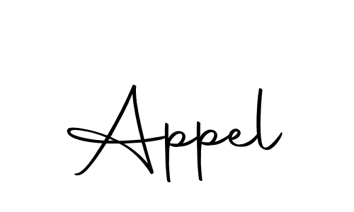 The best way (Autography-DOLnW) to make a short signature is to pick only two or three words in your name. The name Appel include a total of six letters. For converting this name. Appel signature style 10 images and pictures png