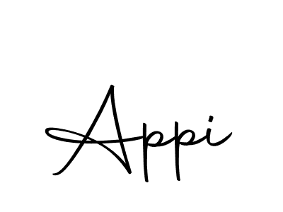 You can use this online signature creator to create a handwritten signature for the name Appi. This is the best online autograph maker. Appi signature style 10 images and pictures png