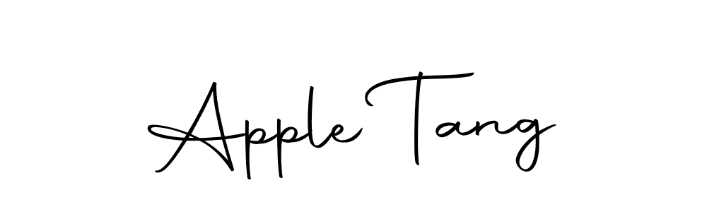 The best way (Autography-DOLnW) to make a short signature is to pick only two or three words in your name. The name Apple Tang include a total of six letters. For converting this name. Apple Tang signature style 10 images and pictures png