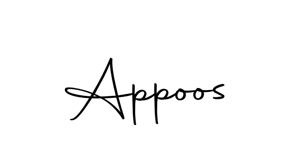 How to make Appoos name signature. Use Autography-DOLnW style for creating short signs online. This is the latest handwritten sign. Appoos signature style 10 images and pictures png