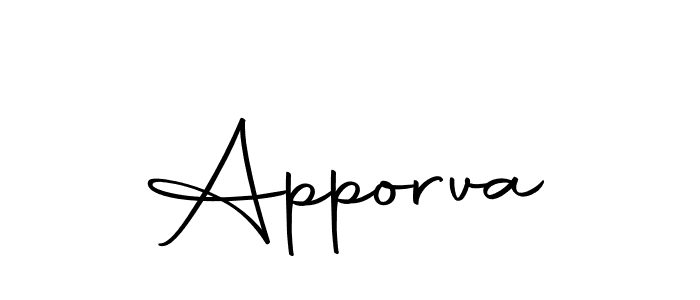 You can use this online signature creator to create a handwritten signature for the name Apporva. This is the best online autograph maker. Apporva signature style 10 images and pictures png