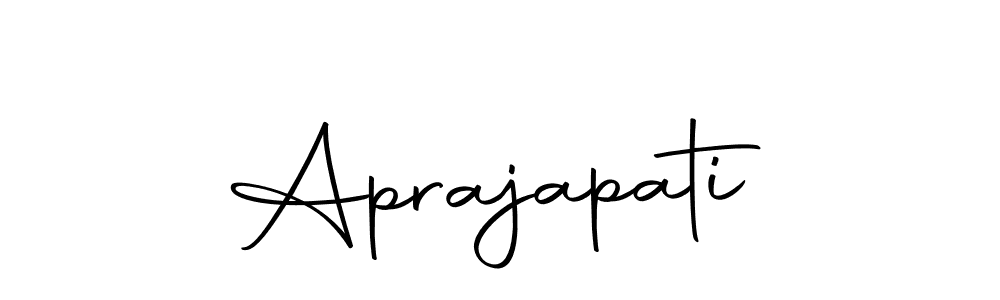 Make a short Aprajapati signature style. Manage your documents anywhere anytime using Autography-DOLnW. Create and add eSignatures, submit forms, share and send files easily. Aprajapati signature style 10 images and pictures png