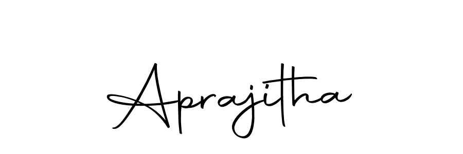 How to make Aprajitha name signature. Use Autography-DOLnW style for creating short signs online. This is the latest handwritten sign. Aprajitha signature style 10 images and pictures png