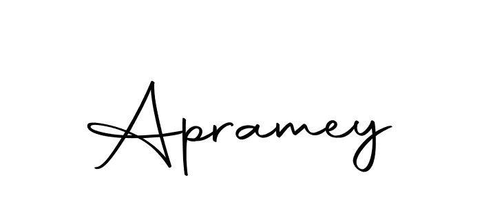 You can use this online signature creator to create a handwritten signature for the name Apramey. This is the best online autograph maker. Apramey signature style 10 images and pictures png
