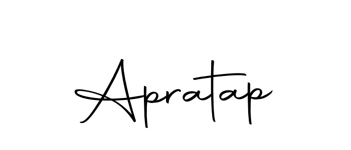 How to make Apratap signature? Autography-DOLnW is a professional autograph style. Create handwritten signature for Apratap name. Apratap signature style 10 images and pictures png