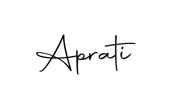 You should practise on your own different ways (Autography-DOLnW) to write your name (Aprati) in signature. don't let someone else do it for you. Aprati signature style 10 images and pictures png