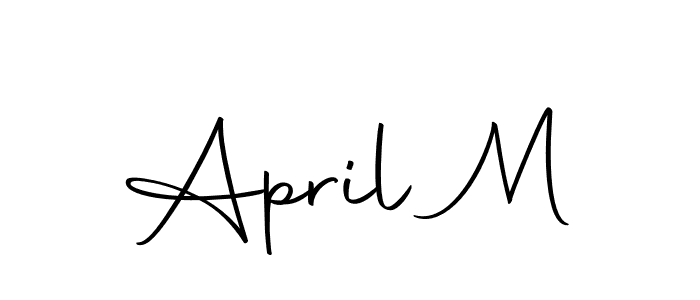 Also You can easily find your signature by using the search form. We will create April M name handwritten signature images for you free of cost using Autography-DOLnW sign style. April M signature style 10 images and pictures png