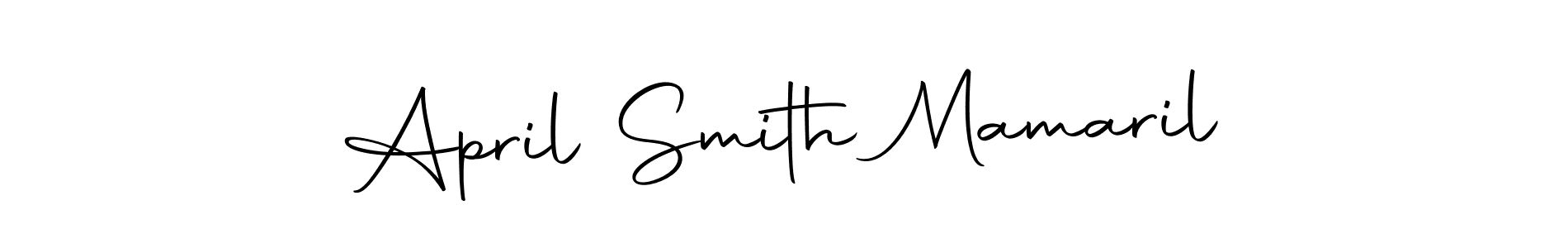 Once you've used our free online signature maker to create your best signature Autography-DOLnW style, it's time to enjoy all of the benefits that April Smith Mamaril name signing documents. April Smith Mamaril signature style 10 images and pictures png