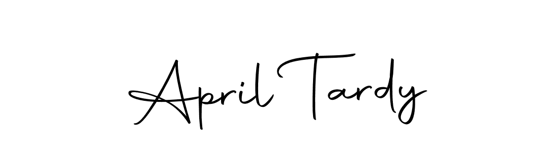 You can use this online signature creator to create a handwritten signature for the name April Tardy. This is the best online autograph maker. April Tardy signature style 10 images and pictures png