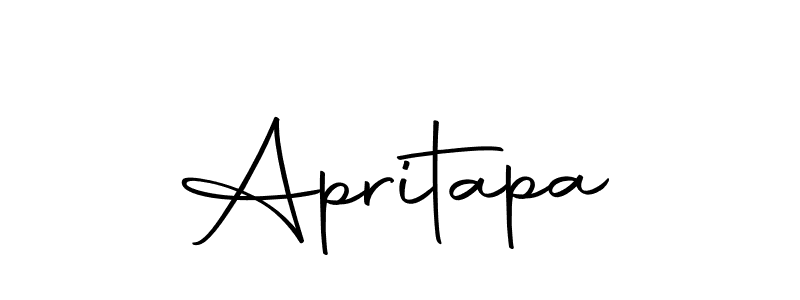 How to make Apritapa name signature. Use Autography-DOLnW style for creating short signs online. This is the latest handwritten sign. Apritapa signature style 10 images and pictures png