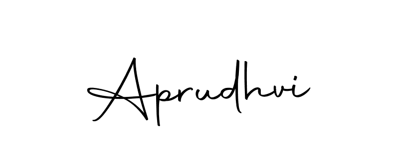 Make a short Aprudhvi signature style. Manage your documents anywhere anytime using Autography-DOLnW. Create and add eSignatures, submit forms, share and send files easily. Aprudhvi signature style 10 images and pictures png