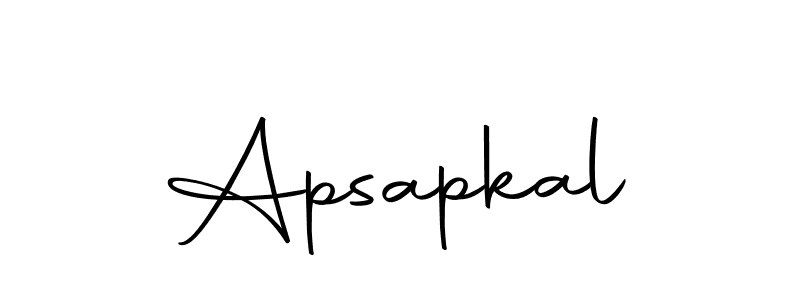 How to make Apsapkal signature? Autography-DOLnW is a professional autograph style. Create handwritten signature for Apsapkal name. Apsapkal signature style 10 images and pictures png