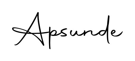 How to make Apsunde signature? Autography-DOLnW is a professional autograph style. Create handwritten signature for Apsunde name. Apsunde signature style 10 images and pictures png