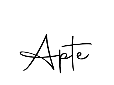 if you are searching for the best signature style for your name Apte. so please give up your signature search. here we have designed multiple signature styles  using Autography-DOLnW. Apte signature style 10 images and pictures png