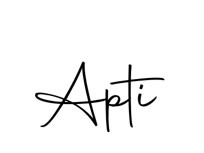 Here are the top 10 professional signature styles for the name Apti. These are the best autograph styles you can use for your name. Apti signature style 10 images and pictures png