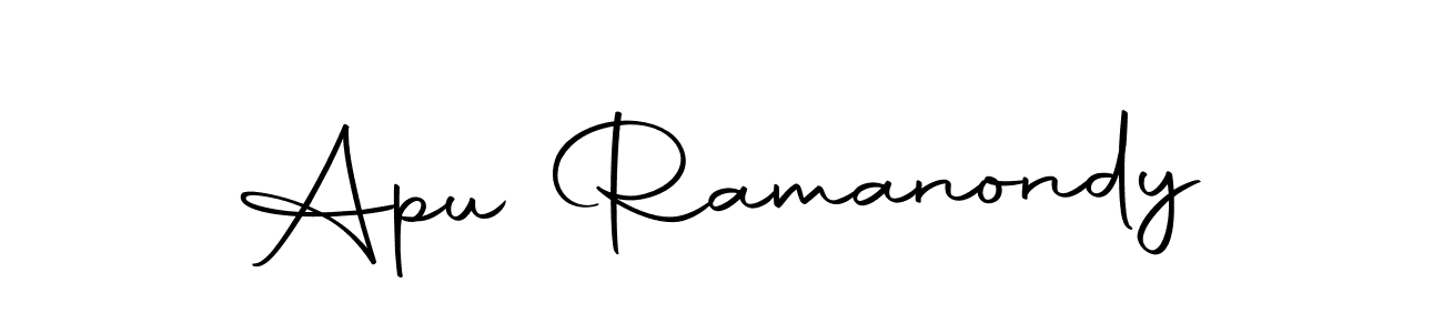 How to make Apu Ramanondy signature? Autography-DOLnW is a professional autograph style. Create handwritten signature for Apu Ramanondy name. Apu Ramanondy signature style 10 images and pictures png