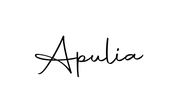 How to make Apulia signature? Autography-DOLnW is a professional autograph style. Create handwritten signature for Apulia name. Apulia signature style 10 images and pictures png