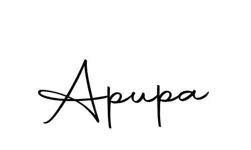 Make a beautiful signature design for name Apupa. With this signature (Autography-DOLnW) style, you can create a handwritten signature for free. Apupa signature style 10 images and pictures png