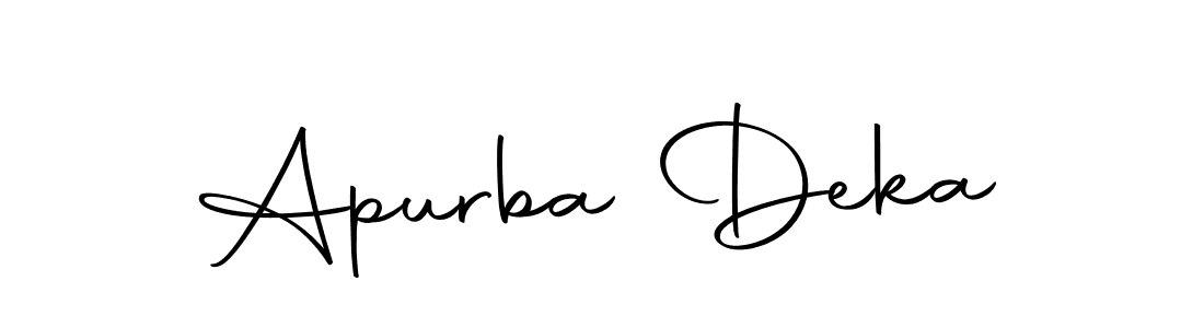 Apurba Deka stylish signature style. Best Handwritten Sign (Autography-DOLnW) for my name. Handwritten Signature Collection Ideas for my name Apurba Deka. Apurba Deka signature style 10 images and pictures png