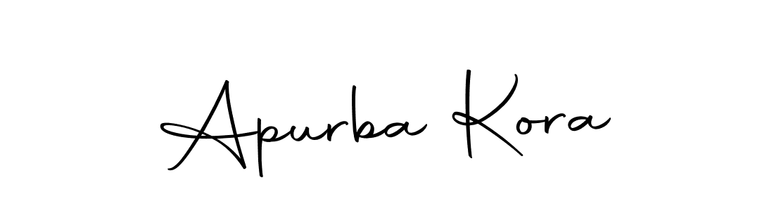 Here are the top 10 professional signature styles for the name Apurba Kora. These are the best autograph styles you can use for your name. Apurba Kora signature style 10 images and pictures png