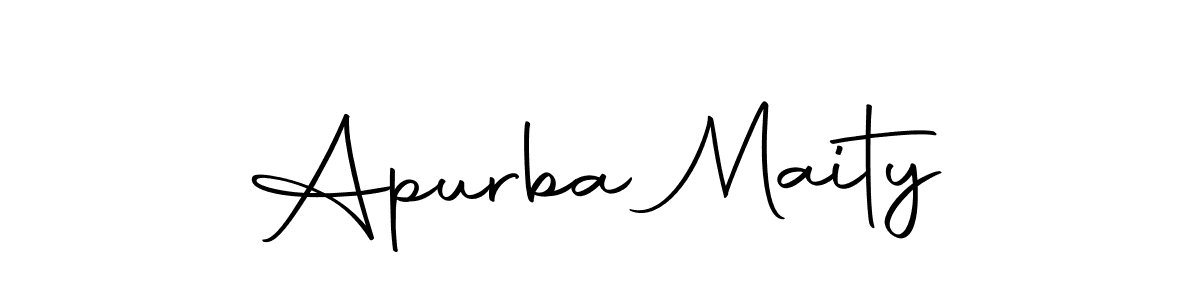 Design your own signature with our free online signature maker. With this signature software, you can create a handwritten (Autography-DOLnW) signature for name Apurba Maity. Apurba Maity signature style 10 images and pictures png