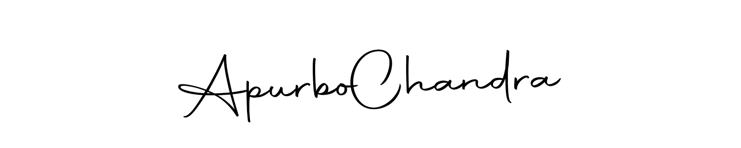 You can use this online signature creator to create a handwritten signature for the name Apurbo  Chandra. This is the best online autograph maker. Apurbo  Chandra signature style 10 images and pictures png